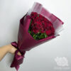 Букет из 9 красных кенийских роз